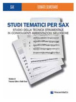 DONATO SEMERARO – Studi Tematici per Sax