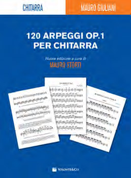 120 ARPEGGI OP. 1 PER CHITARRA