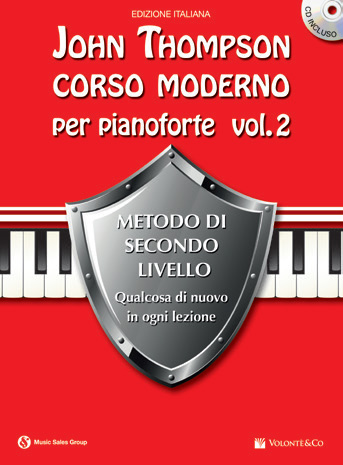 CORSO MODERNO PER PIANOFORTE VOL. 2 con cd