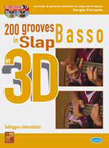 SERGIO FERRANTE - 200 GROOVES SLAP AL BASSO 3D + CD + DVD
