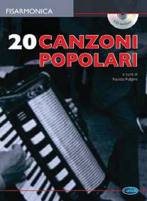 CANZONI POPOLARI PER FISARMONICA + CD Fausto Fulgoni