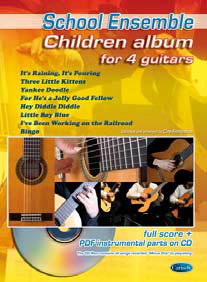 CHILDREN ALBUM FOR 4 GUITARS + CD