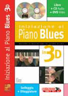 INIZIAZIONE AL PIANO BLUES 3D + CD + DVD- Cutuli