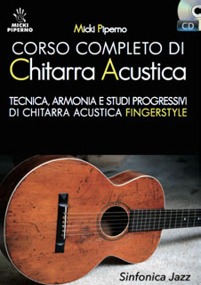 CORSO COMPLETO DI CHITARRA ACUSTICA Con CD Mp3