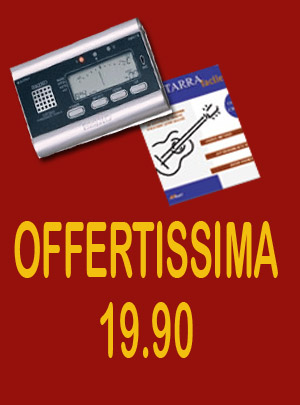 Offerta:Accordaotre Seiko + metodo per chitarra con cd